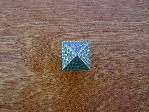 old english pewter arts crafts pyramid square knob