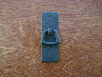 Satin bronze arts crafts style backplate bail pull CH-8611sb