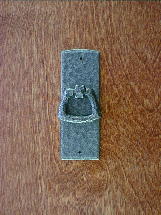 old english wavey backplate arts crafts pendant pull ch8615ep