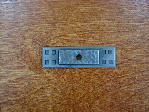 Antique pewter bungalow style backplate CH-7529a