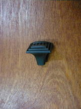 CH4679bv vintage bronze traditional fluted base square knob (sm) Craftsmanhardware.com