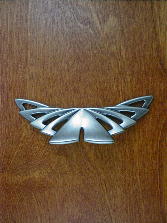 old iron pewter marella design ali winged handle craftsmanhardware ch960019
