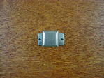 old iron pewter square flutted knob w/backplate craftsmanhardware.com
