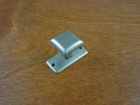 old iron pewter square fluted knob w/backplate craftsmanhardware ch460019