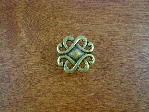 antique brass solid ornate cross stitch top knob craftsmanhardware.com