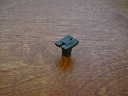 oil rubbed bronze twin bow style concave knob Craftsmanhardware ch152422