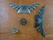 ali fanned winged pulls oil rubbed pewter old iron Craftsmanhardware.com